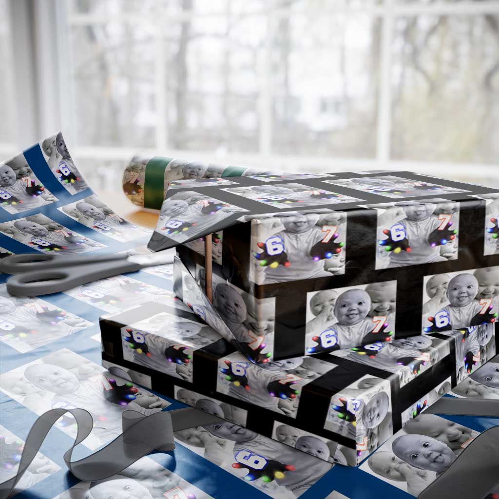 Gloving Niche 67 Ai Baby Meme Wrapping Paper Roll Six Seven Hand Funny Laughing Baby TS10 Black Print Your Wear