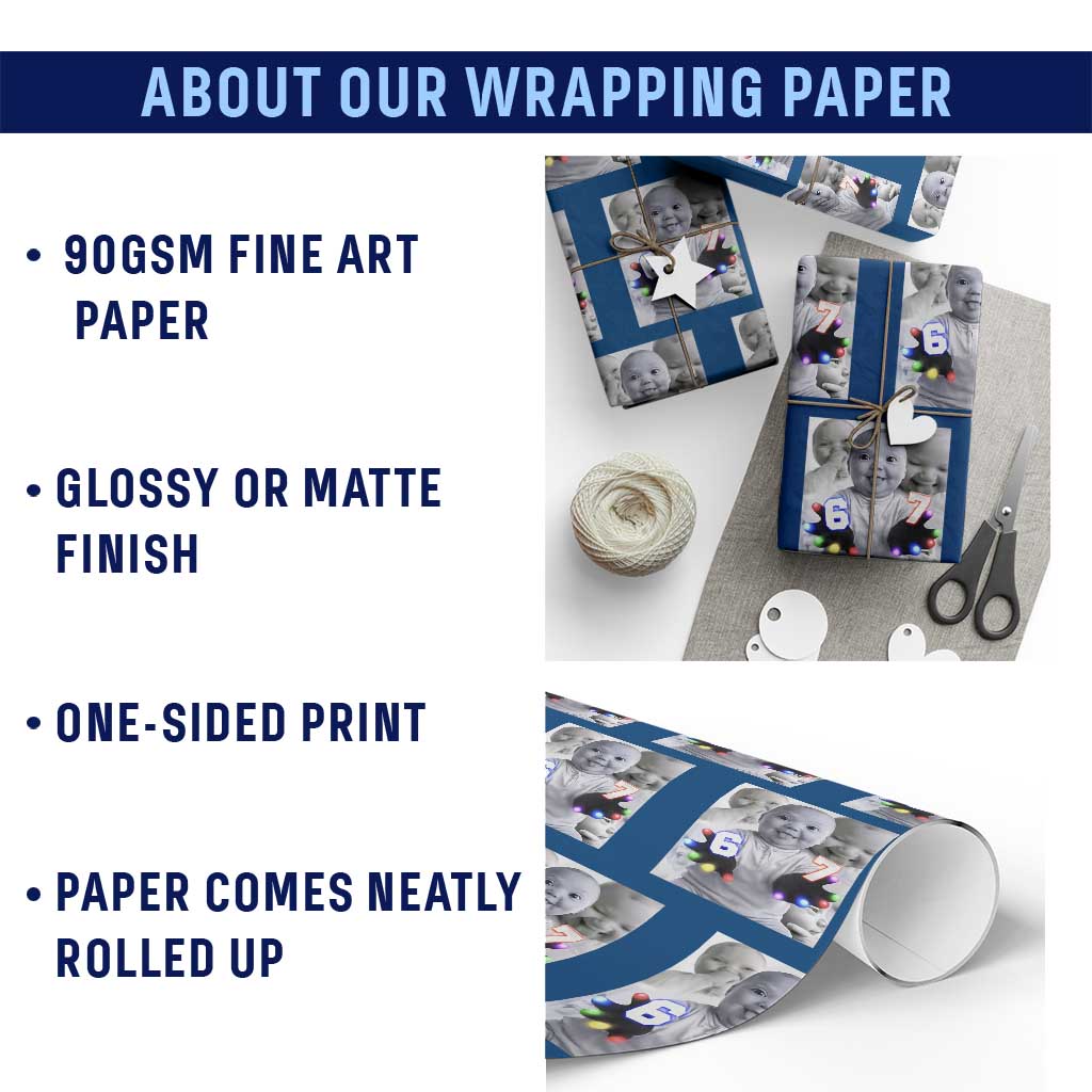 Gloving Niche 67 Ai Baby Meme Wrapping Paper Roll Six Seven Hand Funny Laughing Baby TS10 Print Your Wear
