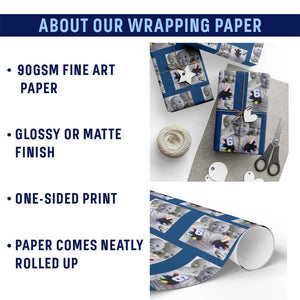 Gloving Niche 67 Ai Baby Meme Wrapping Paper Roll Six Seven Hand Funny Laughing Baby TS10 Print Your Wear
