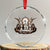 God Bless Pope Francis Crystal Glass Ornament Memorial Angel Catholic Faith & Unity - Print Your Wear
