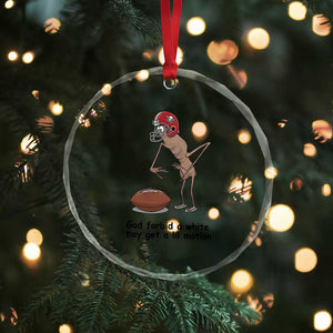 God Forbid a White Boy Get a Lil Motion Crystal Glass Ornament Marcus The Worm Robert Meme Funny Internet Quote TS14 Print Your Wear