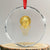 Golden Basketball Hoop Crystal Glass Ornament Trophy Game Player Coach Sports Lover - Print Your Wear