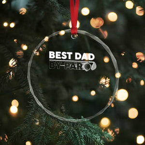 Golf Dad Crystal Glass Ornament Best Dad By Par Golfing Golfer Funny Fathers Day Gifts TS10 Print Your Wear
