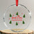 Good Mom Say Bad Words Crystal Glass Ornament Funny Xmas Mom Gift TS12 Transparent Glass 3'' Circle Print Your Wear