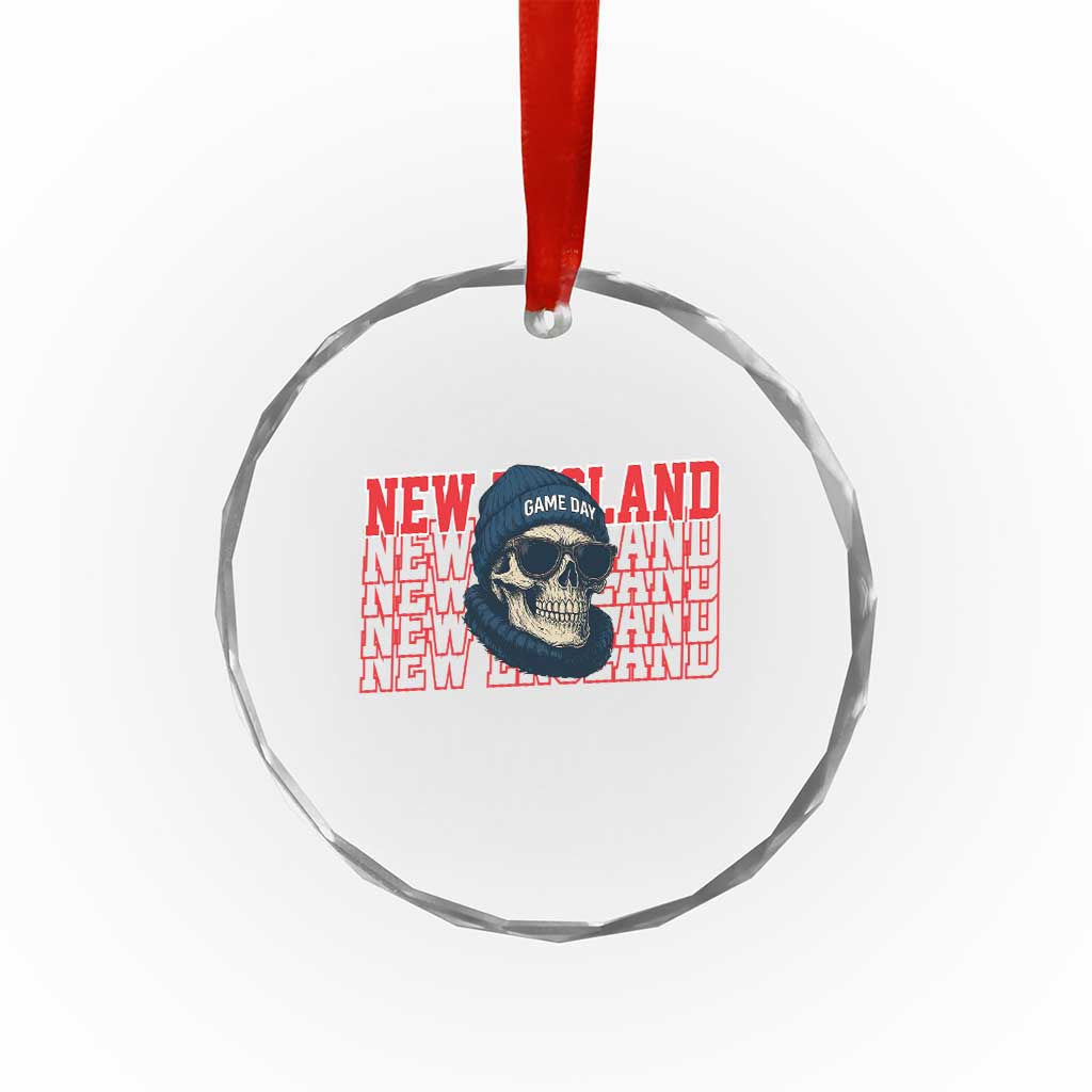 Gothic NE Football Fan Crystal Glass Ornament Game Day Lover Gift TS12 Print Your Wear