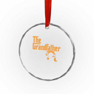Grandfather Crystal Glass Ornament Funny Grandpa Fathers Day TS10 Print Your Wear