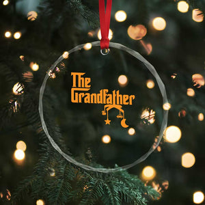 Grandfather Crystal Glass Ornament Funny Grandpa Fathers Day TS10 Print Your Wear