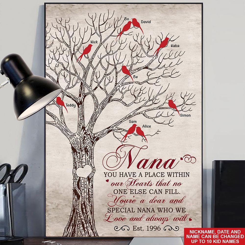 Personalized Poster You Have A Place Within Our Hearts Mothers Day CTM Canvas Custom - Printyourwear