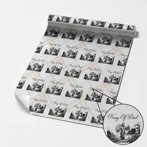 Greek Mythology Poseidon Dartist Wrapping Paper Roll King Of Dart Thrower TS12 Christmas Plaid Print Your Wear