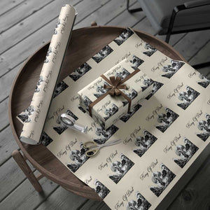 Greek Mythology Poseidon Dartist Wrapping Paper Roll King Of Dart Thrower TS12 Beige Print Your Wear