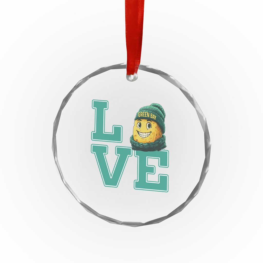 GFF Lover Football Fan Supporter Gift Idea Crystal Glass Ornament TS12 Print Your Wear