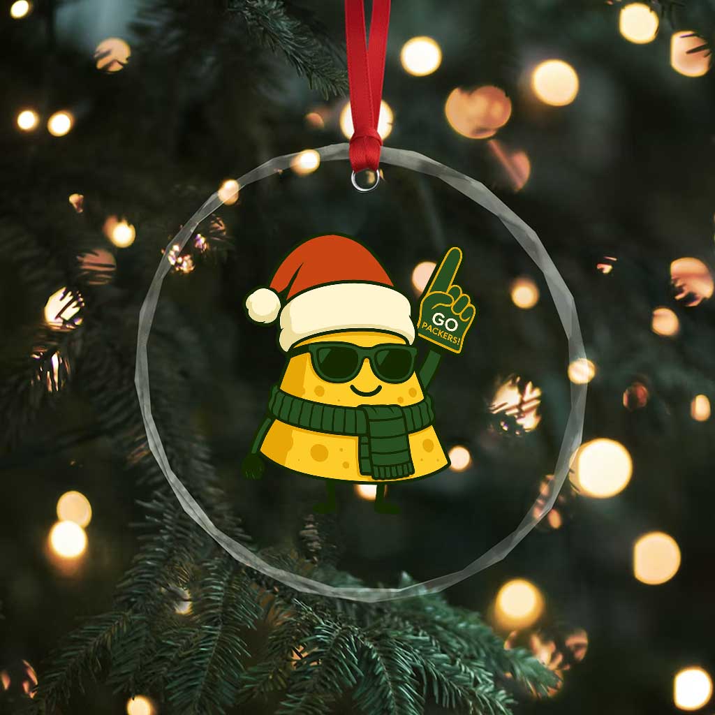 GB Fan Christmas Crystal Glass Ornament Gifts for Sports Fans Santa Hat TS10 Print Your Wear