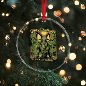 Grunch Road Monster Crystal Glass Ornament Home Of The Grunch Nola Louisiana TS11 Print Your Wear