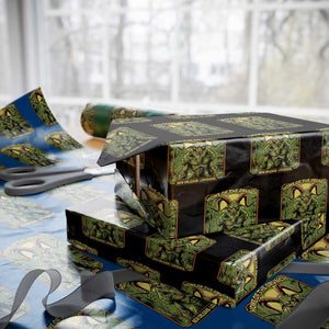 Grunch Road Monster Wrapping Paper Roll Home Of The Grunch Nola Louisiana TS11 Black Print Your Wear