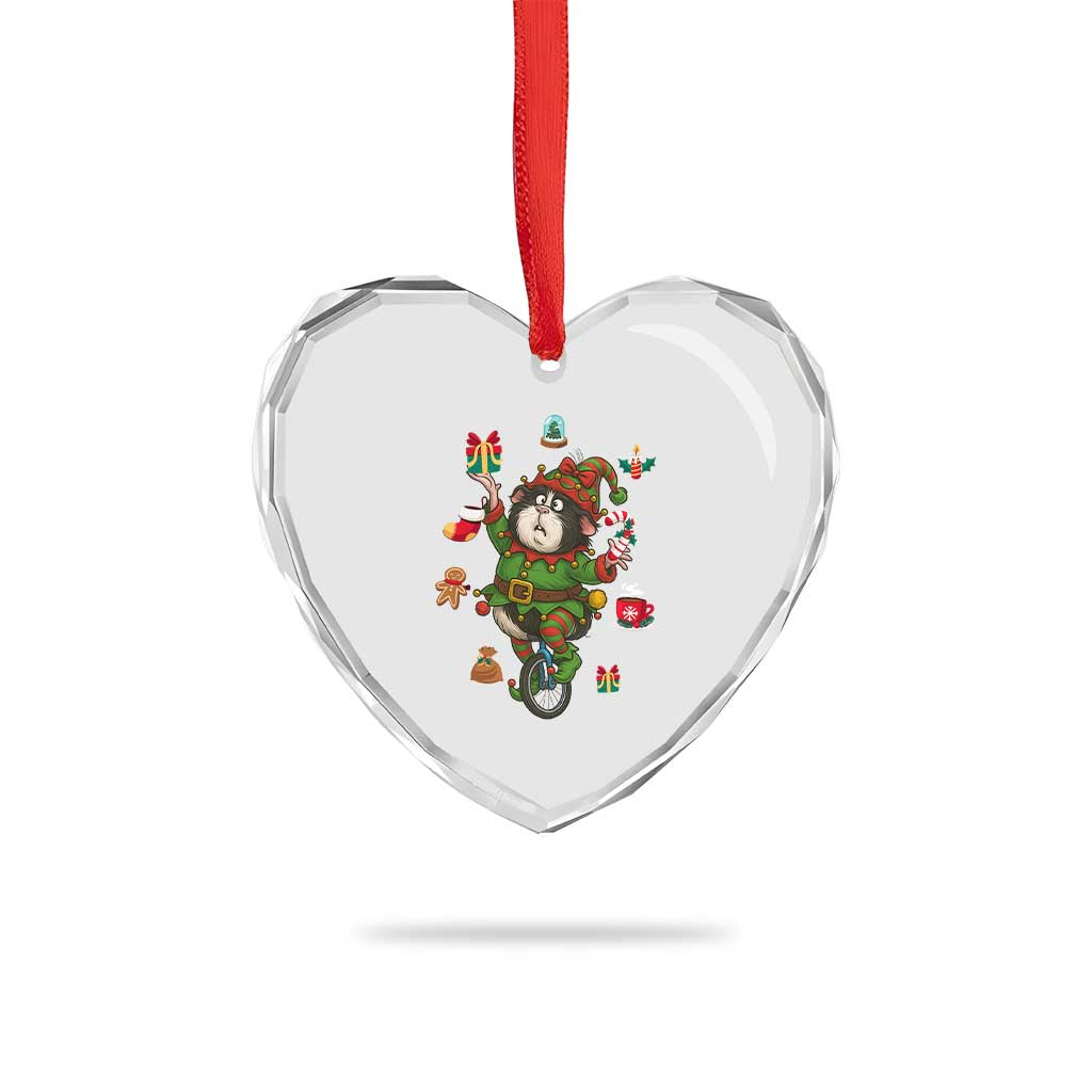 Guinea Pig Master Juggler Heart Crystal Glass Ornament Funny Christmas Cavy Lover Gift TS12 Print Your Wear