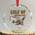 Gulf of Cheaper Eggs Crystal Glass Ornament Gulf of Mexico - Print Your Wear