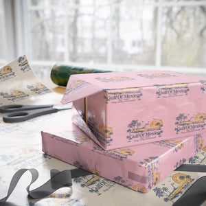 Gulf of Mexico Wrapping Paper Roll Always And Forever Resist TS10 Light Pink Print Your Wear
