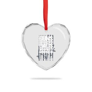 Guns Dont Kill People Dads With Pretty Daughters Do Heart Crystal Glass Ornament Funny Girl Dad Gun American Flag TS10 Print Your Wear