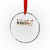Halloween Funny Goose Costume Crystal Glass Ornament Funny Spooky Season Horror Movie TS10 Transparent Glass 3'' Circle Print Your Wear