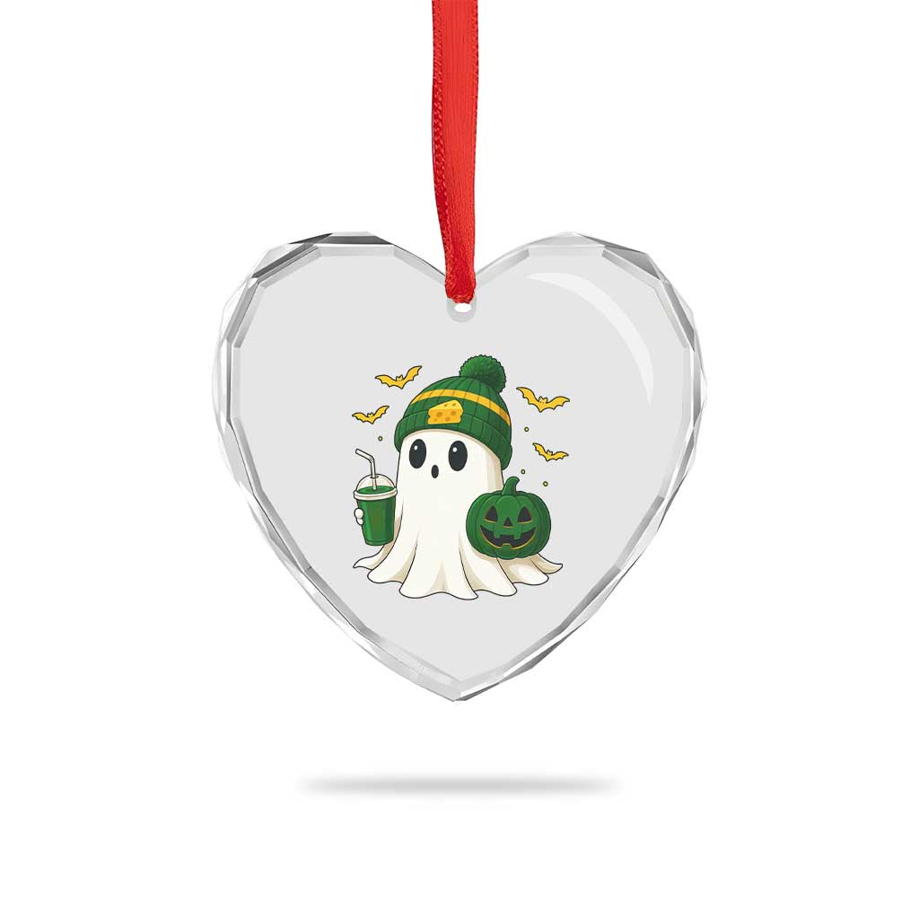 Halloween GB Ghost Heart Crystal Glass Ornament Pumpkin Ghost Costume Cheesehead TS10 Print Your Wear