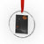 Halloween Wendigo Crystal Glass Ornament Scary Pumpkin Moon TS10 Transparent Glass 3'' Circle Print Your Wear