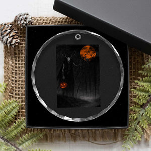 Halloween Wendigo Crystal Glass Ornament Scary Pumpkin Moon TS10 Print Your Wear