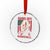 Hands Off DC Patriotic Crystal Glass Ornament George Washington American Flag TS02 Transparent Glass 3'' Circle Print Your Wear