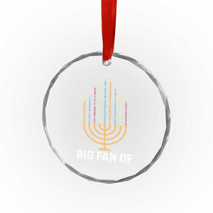 Hanukkah Human Rights Crystal Glass Ornament Big Fan Of Democracy Immigrants And Refugees TS11 Print Your Wear
