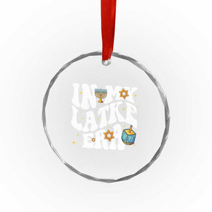 Hanukkah Jewish Holiday Gift Crystal Glass Ornament In My Latke Era TS12 Print Your Wear