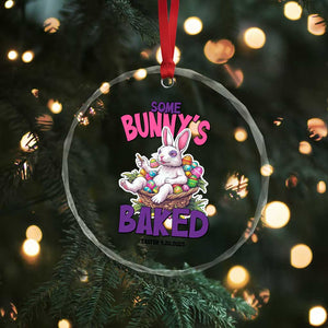 Happy 420 Easter Crystal Glass Ornament Bunny Funny Weed Smoking Rabbit Cannabis 4/20 Day TS02 Print Your Wear