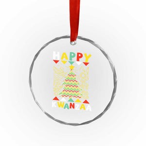 Happy Kwanzaa Christmas Crystal Glass Ornament African American Holiday Christmas Tree TS10 Print Your Wear