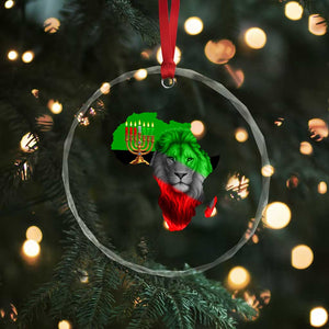 Happy Kwanzaa Lion Crystal Glass Ornament African Heritage Pride Gift For Men TS12 Print Your Wear