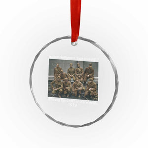 Harlem Hellfighters 1919 WWII Heroes Crystal Glass Ornament Cross of War Medal Tribute African American Black History TS02 Print Your Wear