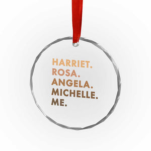 Harriet Rosa Angela Michelle Me Crystal Glass Ornament Black History Month Feminist Women Leaders TS10 Print Your Wear