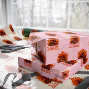 Harriet Tubman and Frederick Douglass Wrapping Paper Roll We Are the Fire Our Ancestors Whispered About Juneteenth 1865 TS02 Light Pink Print Your Wear