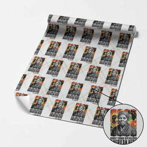Harriet Tubman Black History Month Wrapping Paper Roll Underground Railroad American Hero History TS14 Christmas Plaid Print Your Wear