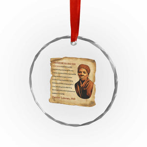 Harriet Tubman Crystal Glass Ornament Black American Hero Underground Railroad TS12 Print Your Wear