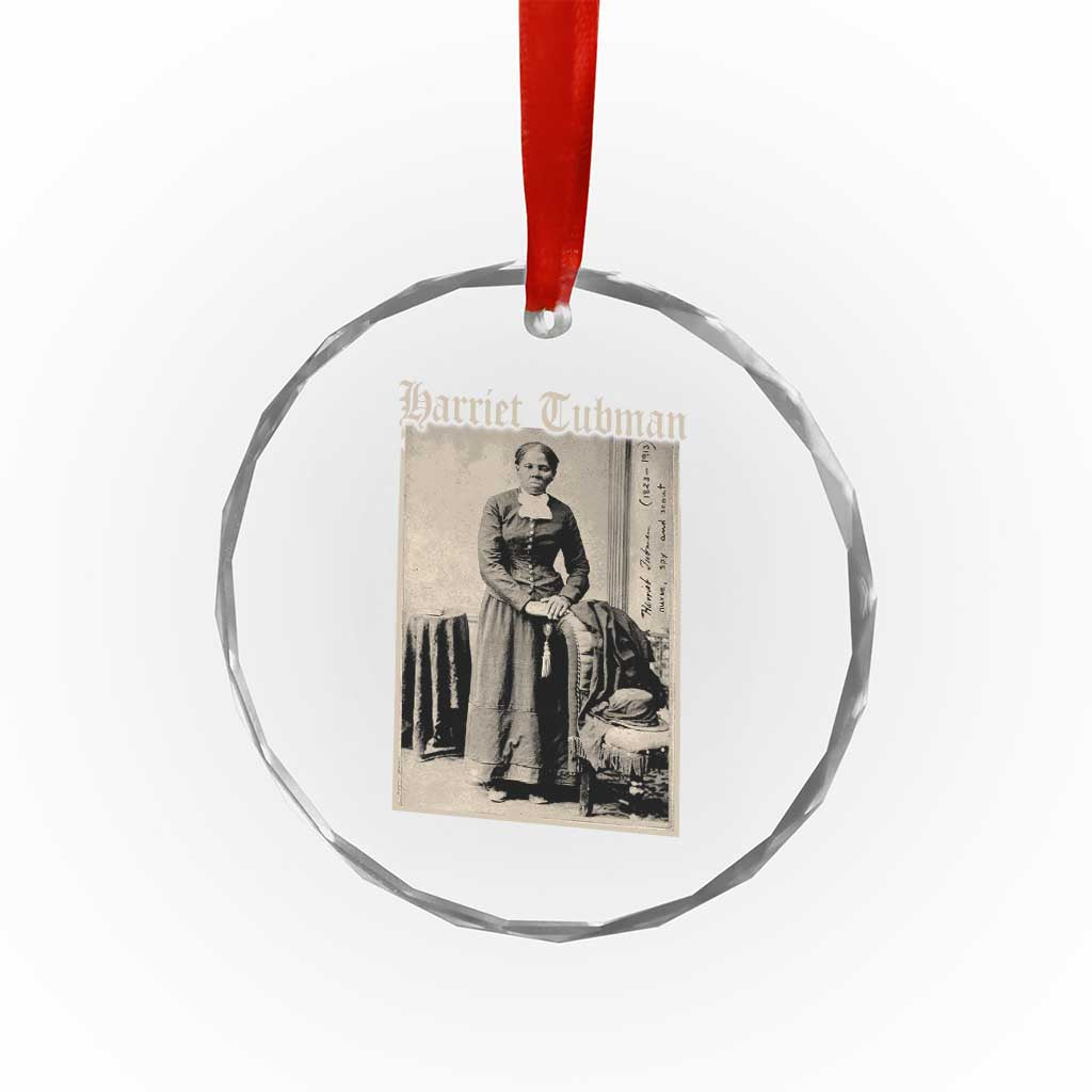 Harriet Tubman Crystal Glass Ornament Juneteenth Black History Freedom TS10 Print Your Wear