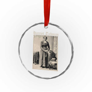 Harriet Tubman Crystal Glass Ornament Juneteenth Black History Freedom TS10 Print Your Wear