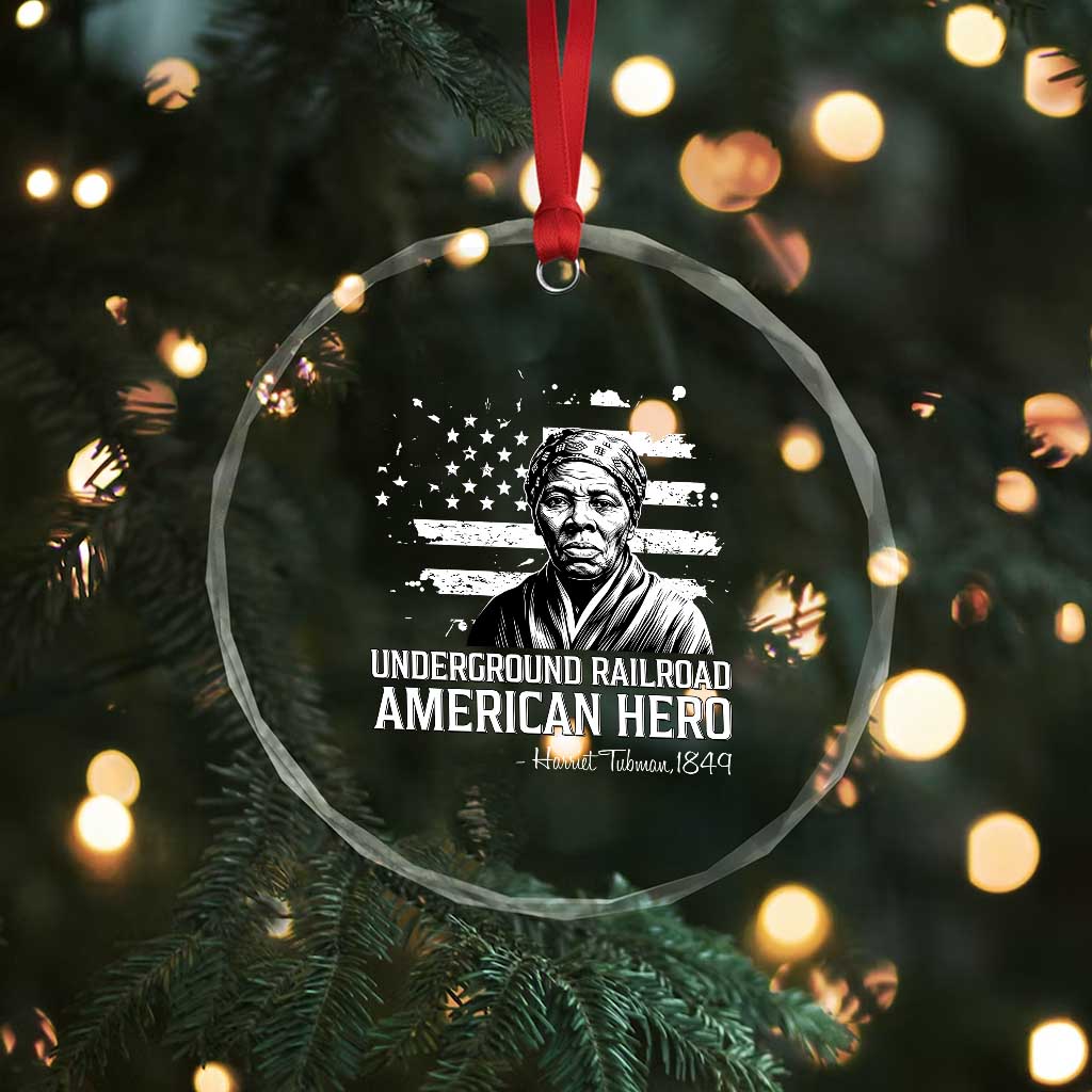 Harriet Tubman Crystal Glass Ornament Underground Railroad American Hero History TS14 Print Your Wear