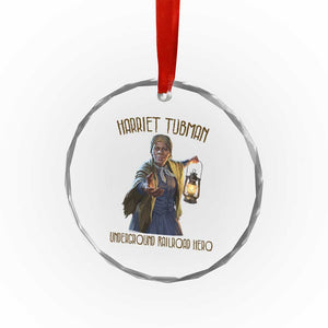 Harriet Tubman Crystal Glass Ornament Underground Railroad Hero Black History Month Gift TS12 Print Your Wear