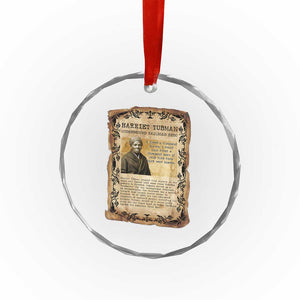 Harriet Tubman Crystal Glass Ornament Womens History Month Gift TS12 Print Your Wear