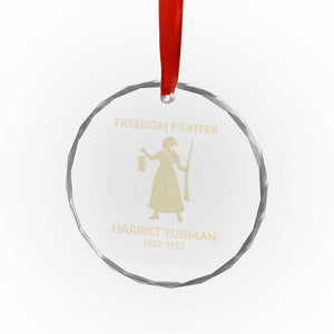 Harriet Tubman Freedom Fighter Crystal Glass Ornament History Lover Gift TS12 Print Your Wear