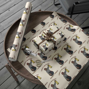Harriet Tubman Freedom Quote Wrapping Paper Roll Liberty Or Death TS12 Beige Print Your Wear