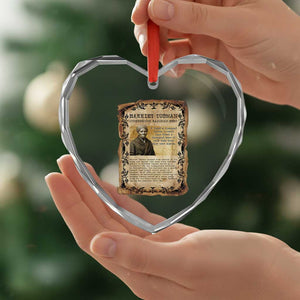 Harriet Tubman Heart Crystal Glass Ornament Womens History Month Gift TS12 Print Your Wear