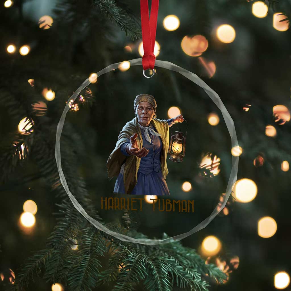 Harriet Tubman Legacy Crystal Glass Ornament Gift For History Lovers TS12 Print Your Wear