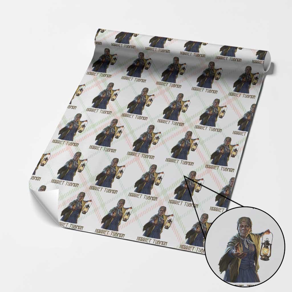 Harriet Tubman Legacy Wrapping Paper Roll Gift For History Lovers TS12 Christmas Plaid Print Your Wear