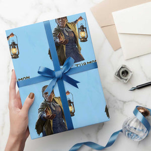 Harriet Tubman Legacy Wrapping Paper Roll Gift For History Lovers TS12 Light Blue Print Your Wear