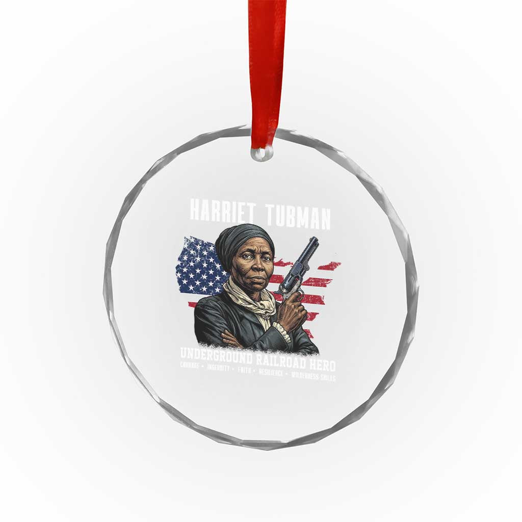 Harriet Tubman Patriotic Crystal Glass Ornament Female Empowerment History Gift TS12 Print Your Wear