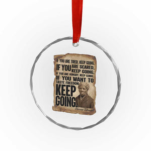 Harriet Tubman Quote Crystal Glass Ornament Black History African American TS14 Print Your Wear